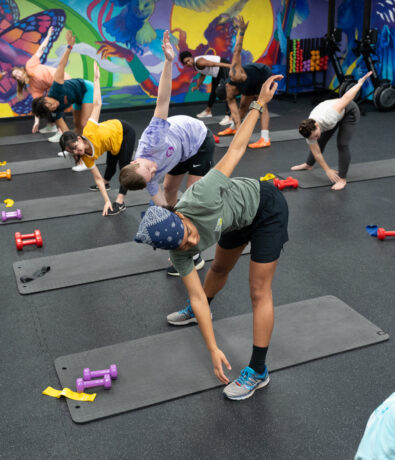 An image of Bouldering Project fitness class