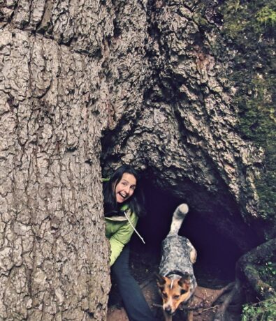 Photo of Stephanie Scafa, a yoga instructor at DC Bouldering Project.