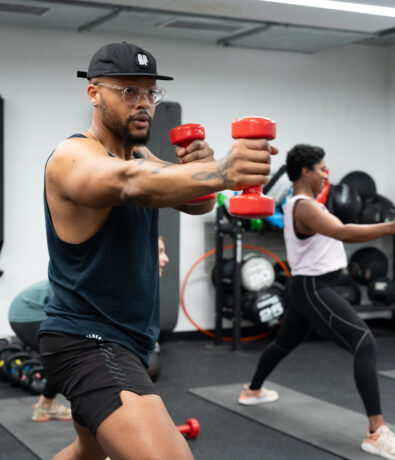 Upper Body and Core group exercise class in Washington, DC.