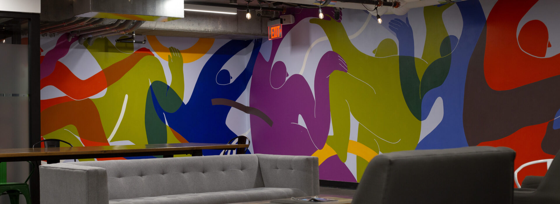 Coworking space in DC at Bouldering Project