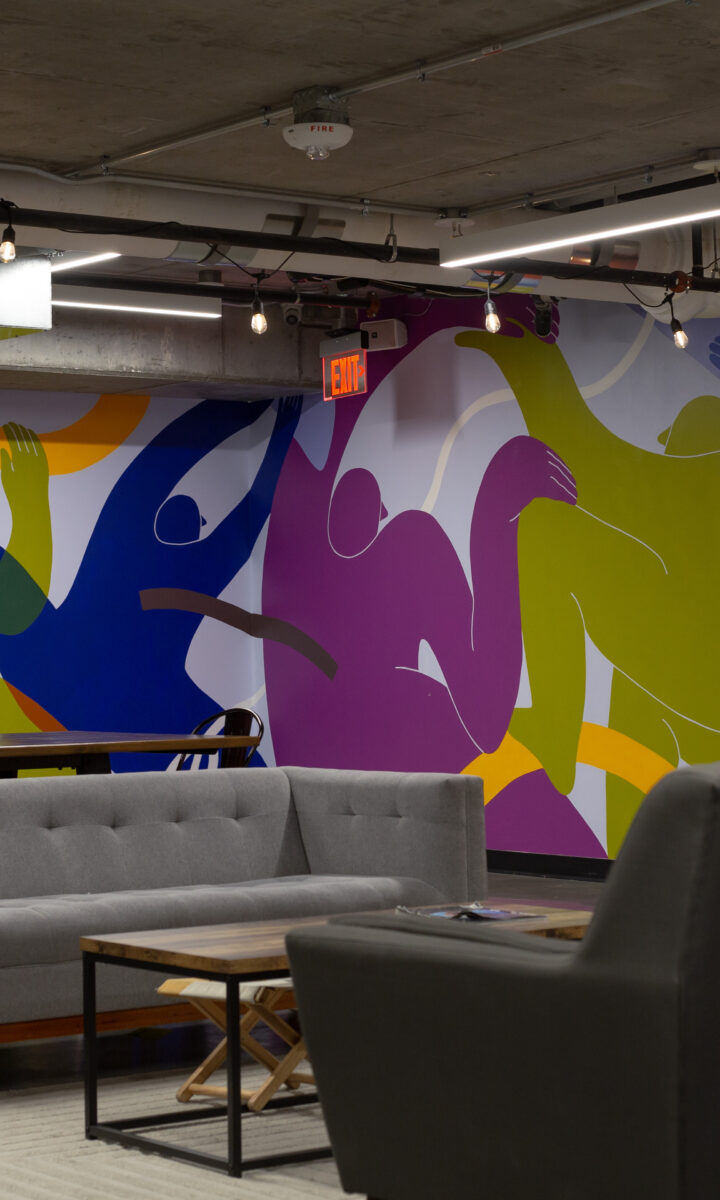 Coworking space in DC at Bouldering Project