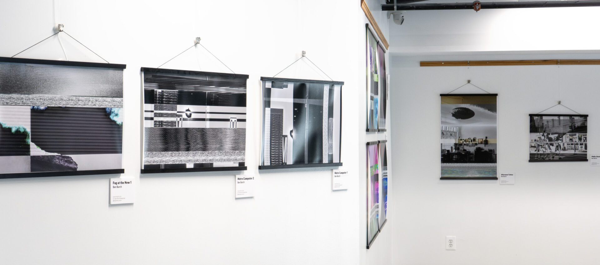 Ben Burch's art displayed at Bouldering Project in DC