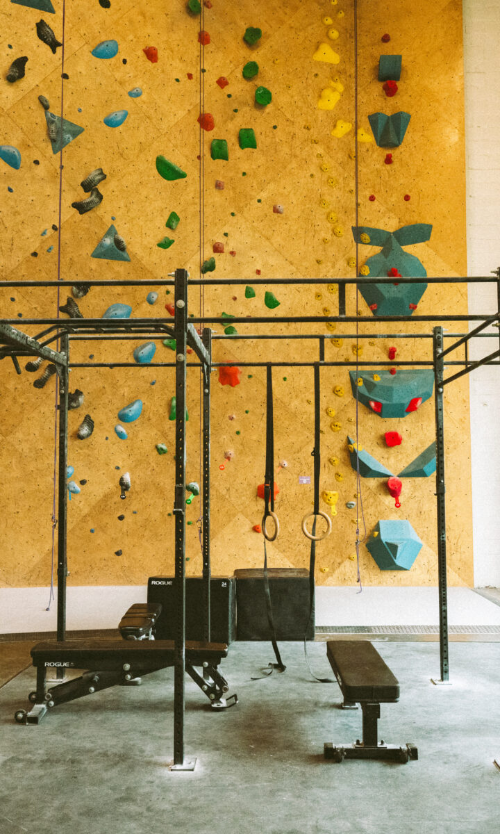 Boston Bouldering Project fitness area