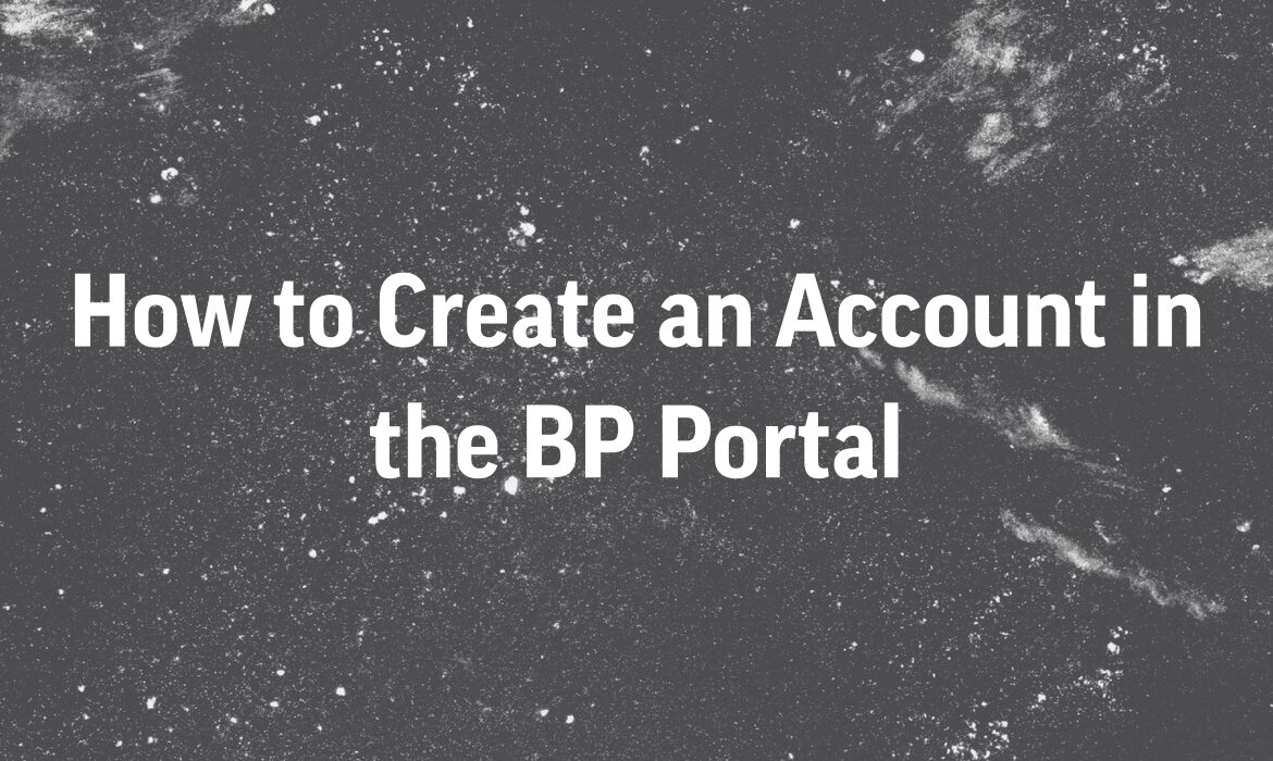 White text on a dark, chalky background reads How to Create an Account in the Bouldering Project Portal—a gateway to fitness and yoga classes.